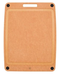 Zwilling Plant Fiber 17x13" Natural with Juice Grooves and Silicone Feet Cutting Board
