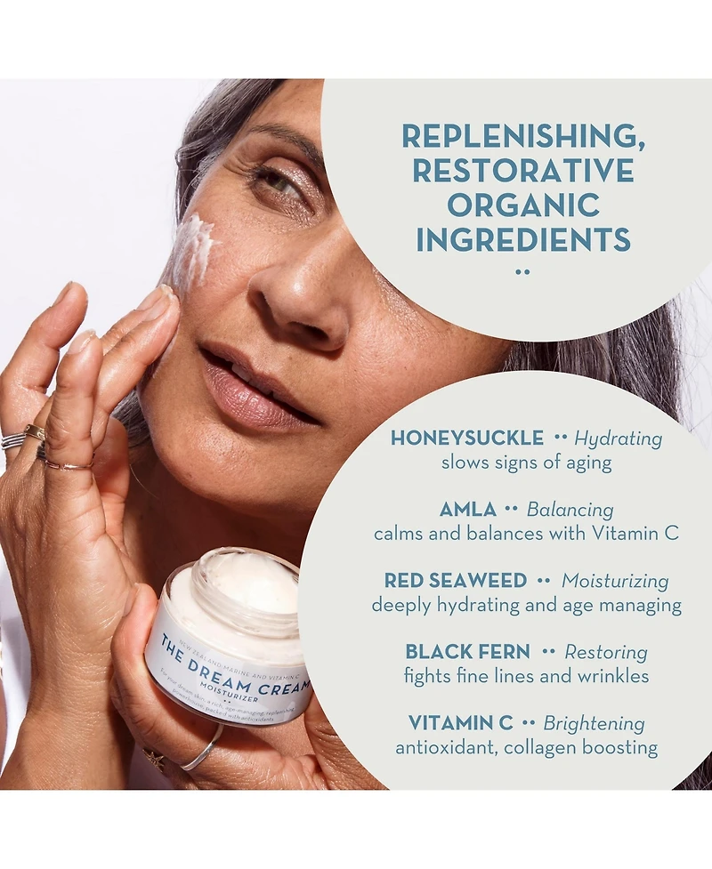 The Organic Skin Co. Dream Cream Moisturizer New Zealand Marine and Vitamin C