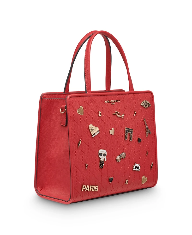 Karl Lagerfeld Paris Maybelle Satchel Bag