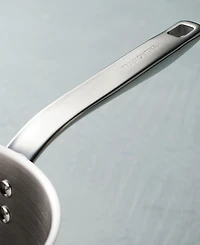 Tramontina Tempo Tri-Ply Base Stainless Steel 4-Quart Sauce Pan with Glass Lid