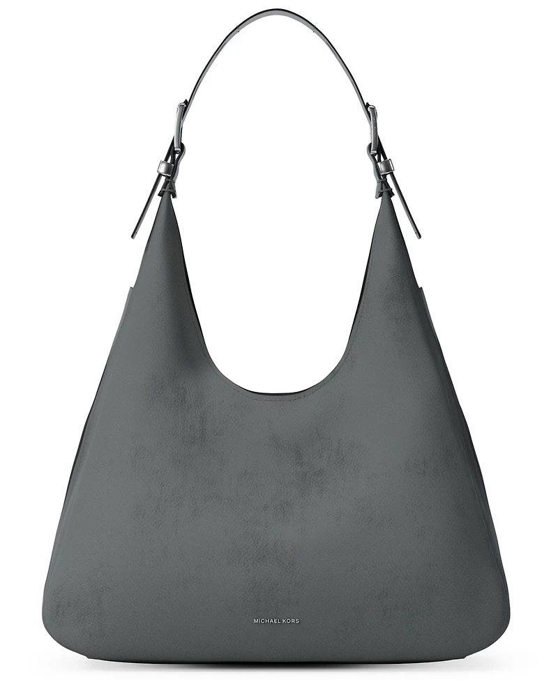 Michael Kors Women's Nolita Large Nubuck Hobo Shoulder Bag