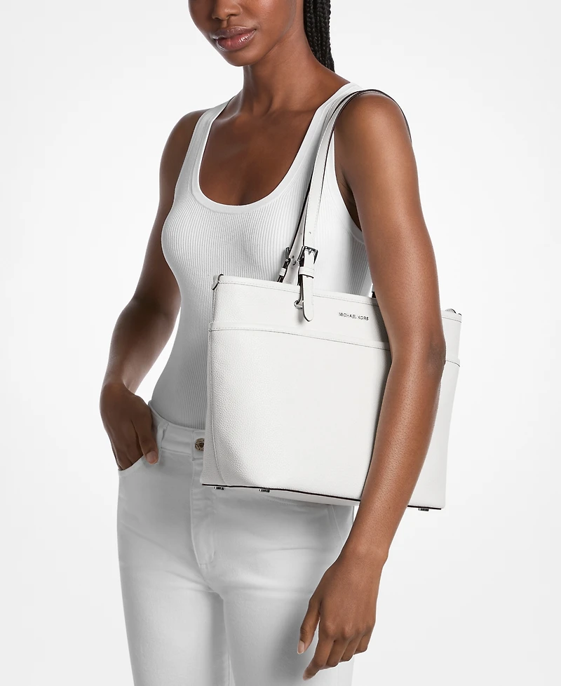 Michael Kors Women's Winston Large Top Zip Pocket Tote Bag