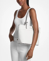 Michael Kors Women's Winston Large Top Zip Pocket Tote Bag
