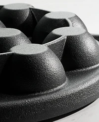 Tramontina Utsava Pre-Seasoned Cast Iron Paniyarakkal with Lid