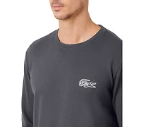 Lacoste Men's Small Croc Thermal Long Sleeve T-Shirt