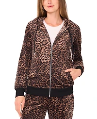 Vince Camuto Women's Zip Front Hoodie Jacket