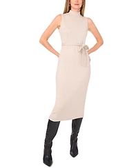 Vince Camuto Women's Mock Neck Sleeveless Dress