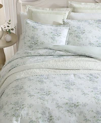Laura Ashley Arundel Sateen 2-Pc. Duvet Cover Set, Twin