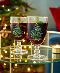 Spode Christmas Tree Glassware Collection