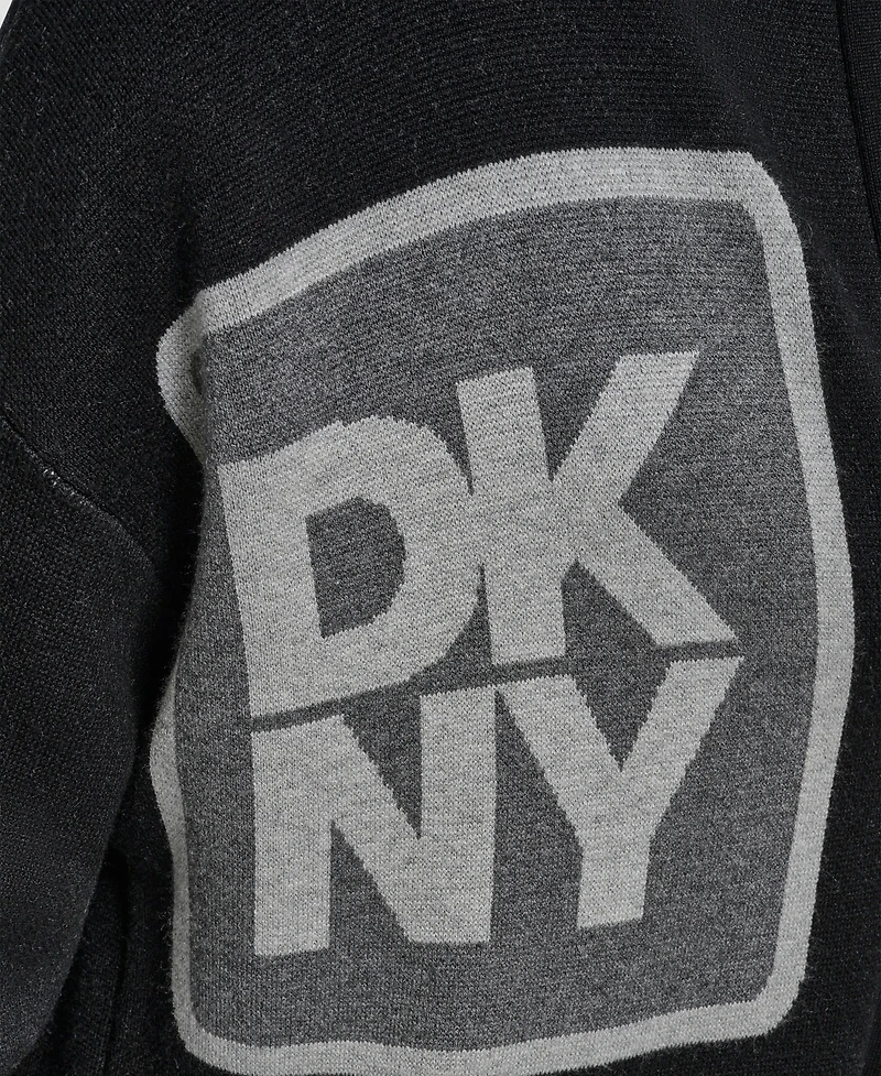 Dkny Women's Oversized Open-Front Cardigan