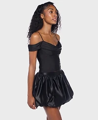 Alex & Sophia Women's Spaghetti Strap Off-The-Shoulder Top