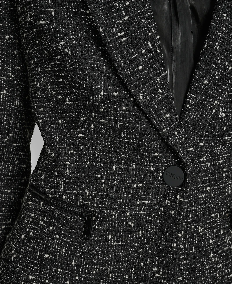 Dkny Women's Tweed Topper Jacket