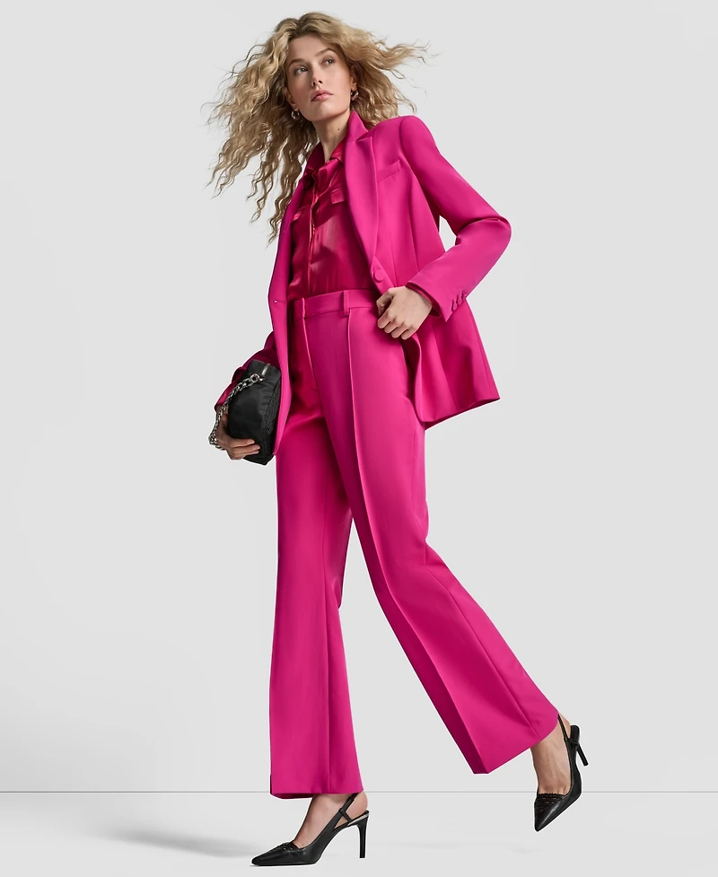 Dkny Women's Single Button Long Sleeve Blazer