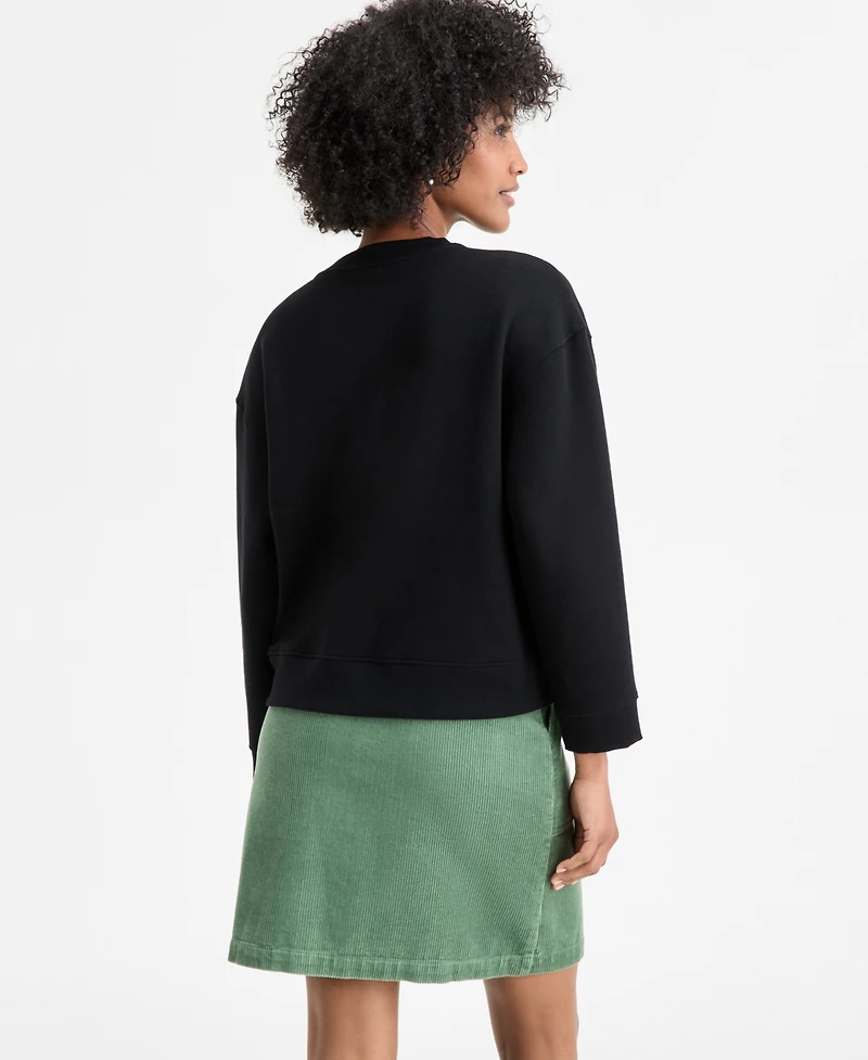 On 34th Women's Embellished Crewneck Sweatshirt, Macy's Exclusive