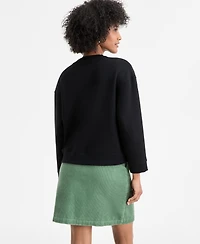 On 34th Women's Embellished Crewneck Sweatshirt, Macy's Exclusive
