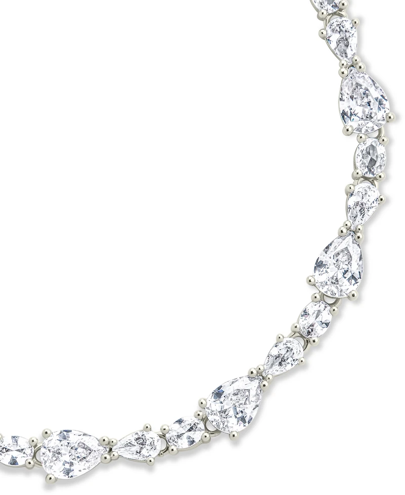 Sterling Forever Sterling Silver Wyatt Cubic Zirconia Tennis Bracelet