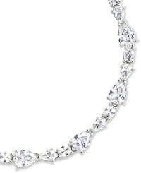 Sterling Forever Sterling Silver Wyatt Cubic Zirconia Tennis Bracelet