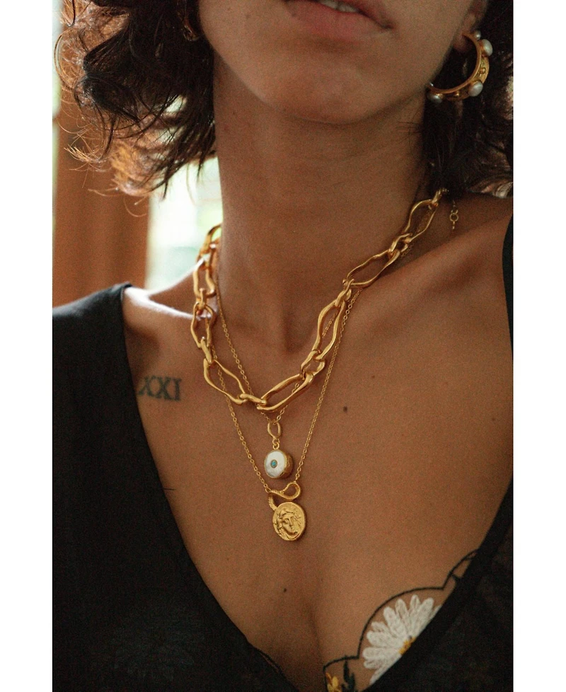 Ottoman Hands Etta Chain Necklace