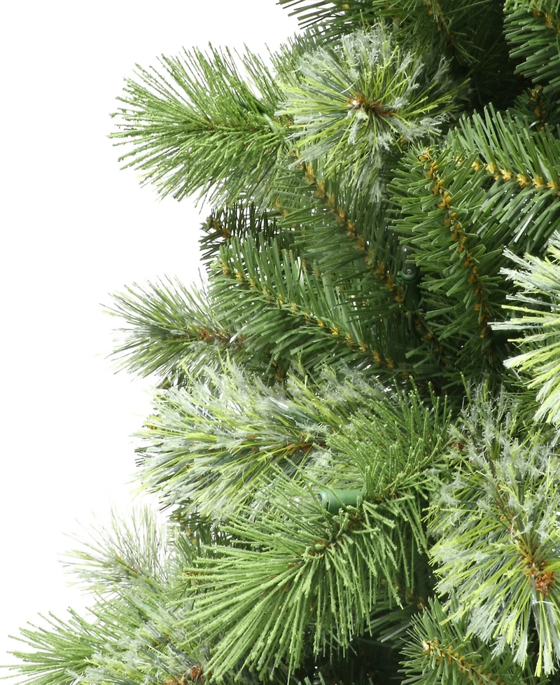 Puleo 9' Pre-Lit Artificial Oklahoma Pine Tree