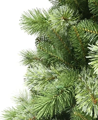 Puleo 9' Pre-Lit Artificial Oklahoma Pine Tree