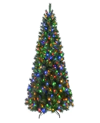 Puleo 6.5' Pre-Lit Artificial Wyoming Pine Tree with Multi-Function Led Lights