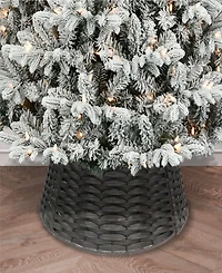 Puleo 25" Round Christmas Tree Collar Skirt