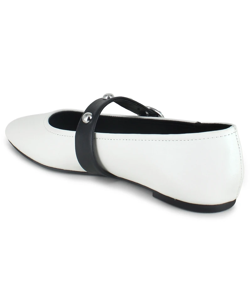 Kenneth Cole Reaction Women's Maxi Maryjane Ballet Flats