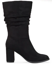 Style & Co Women's Reneee Scrunch Mid Shaft Boots, Macy's Exclusive