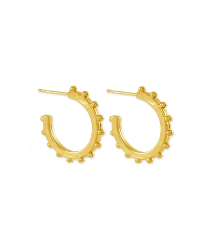 Ottoman Hands Aida Hoop Earrings