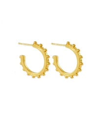 Ottoman Hands Aida Hoop Earrings