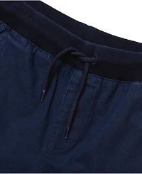 Lands' End Boys Stretch Soft Rib Waist Iron Knee Pull On Pants