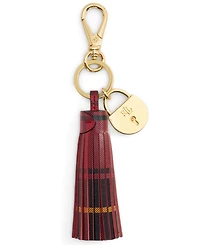 Lauren Ralph Lauren Women's Boxed Padlock and Tassel Key Fob