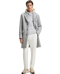 Boss by Hugo Men's Double B Monogram Suede Trainers Shoes