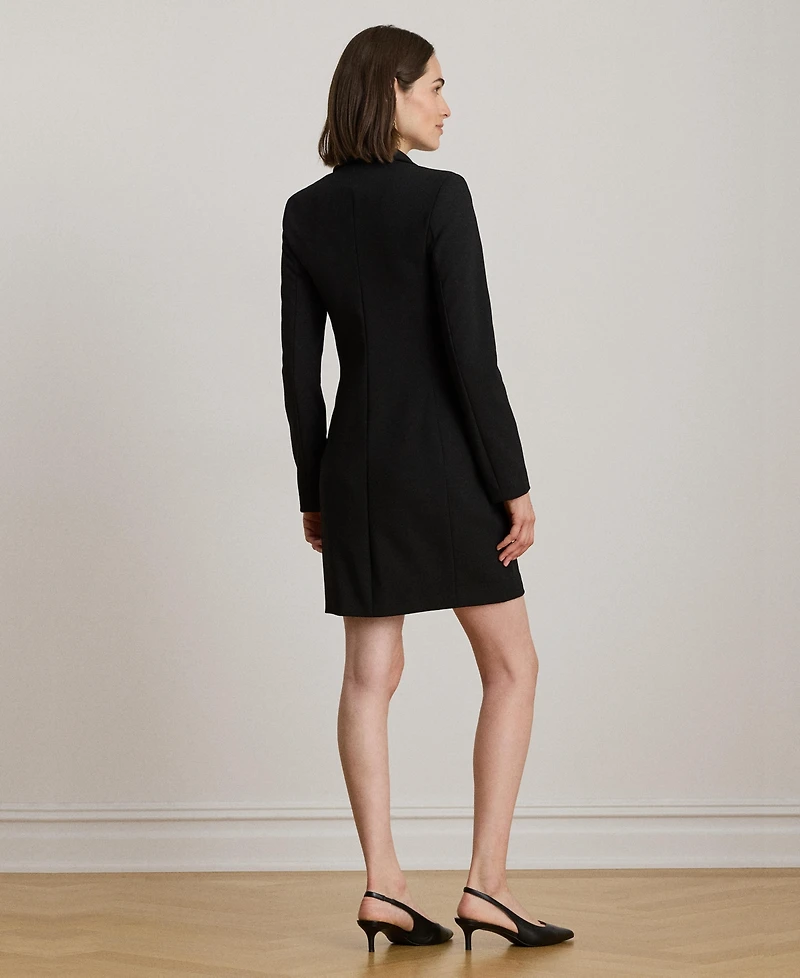 Lauren Ralph Women's Lapel Peak Detail Dress