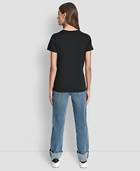 Dkny Jeans Women's Short Sleeve Crewneck T-shirt