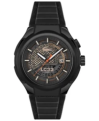Lacoste Men's LC33 Mech Hybrid Automatic Silicone Strap Watch