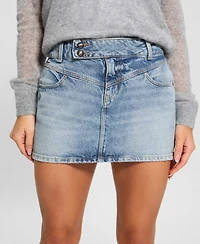 Guess Women's Nani Denim Mini Skirt