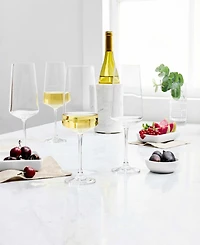 The Cellar Flur Collection 16.9-oz. White Wine Glasses, Set of 4, Exclusively at Macy's