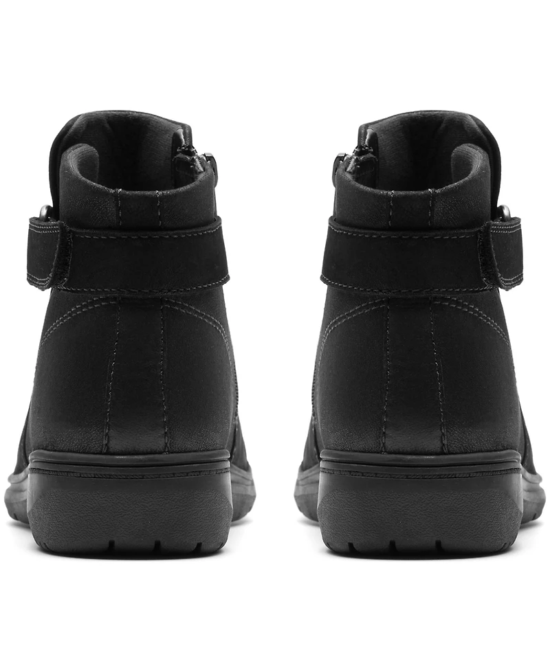 Clarks Collection Women's Carleigh Drift Wedge Booties