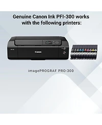 Canon 2 Pack Pfi-300 14.4ml 10 Color Ink Pack