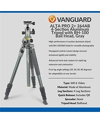 Tamron 28-300mm f/4-7.1 Di Iii Vc Vxd Lens with Alta Pro 2+ 264AB 4-Section Aluminum Tripod