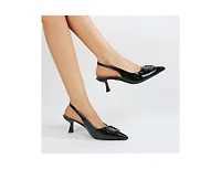 Berness Promise Slingback Heels with KittenHeel
