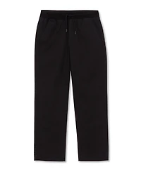 Lands' End Boys Husky Stretch Soft Rib Waist Iron Knee Pull On Pants