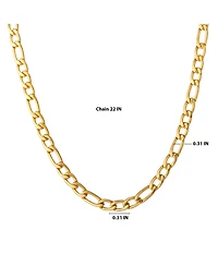 Lucky Brand Figaro Chain Necklace - 22'' Chain