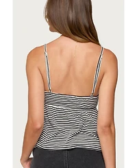 Edikted Women's Orietta Striped Babydoll Top