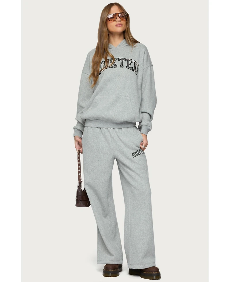 Edikted Women's Camo Crush Sweatpants