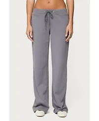Edikted Women's Quinn Straight Leg Sweatpants