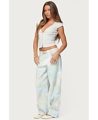 Edikted Womens Alza Button Up Top