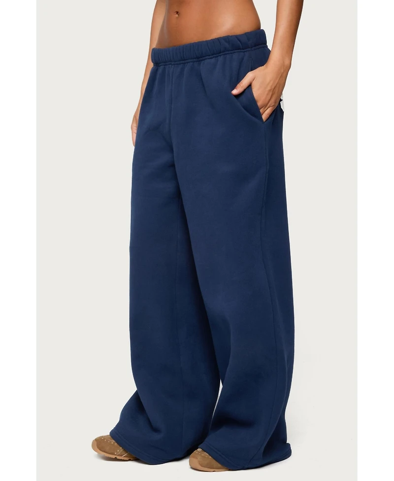 Edikted Women's Senior Girl Straight Leg Sweatpants