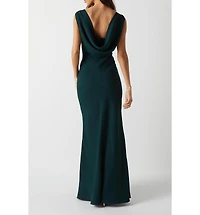 Coast Cowl Back Maxi Bridesmaid Dress